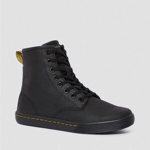 Dr Martens Sheridan Boots Women’s 37 Black Matte High Top Lace Up Sneaker Boots